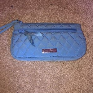 Light blue Vera Bradley wristlet